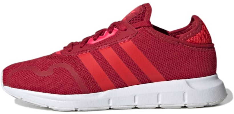 大童 adidas Originals Swift Run X J 舒適耐磨透氣跑步鞋 中國紅 Buy 大童 adidas Originals Swift Run X J 舒適耐磨透氣跑步鞋 中國紅