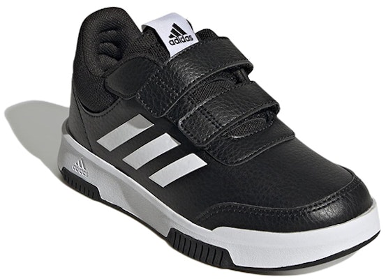 (Youth) adidas Tensaur Hook and Loop 'Black White' GW6440 Lookbook (Youth) adidas Tensaur Hook and Loop 'Black White' GW6440