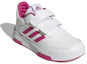 Lookbook (JR) adidas Tensaur Hook and Loop ''Bianco Team Real Magenta'' GW6451