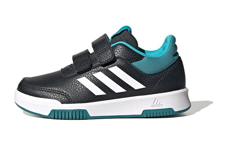 (Youth) adidas Tensaur Hook and Loop Shoes 'Carbon Cloud White Arctic Fusion' ID2305