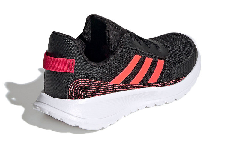 (Youth) adidas Tensaur Run J 'Black Signal Pink' 圖 4