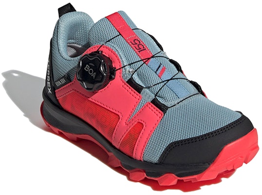 (Preschool) adidas Terrex Agravic Boa Rain.Rdy J 'Red Gray Black' EH2687 Lookbook (Preschool) adidas Terrex Agravic Boa Rain.Rdy J 'Red Gray Black' EH2687