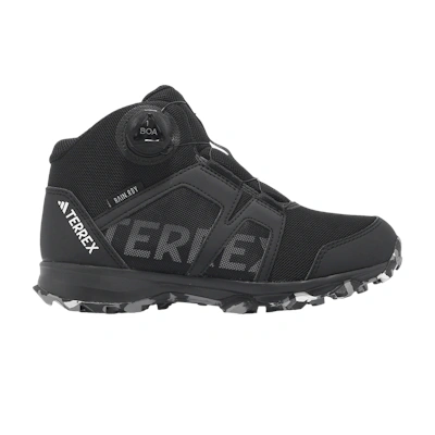 (Youth) adidas Terrex BOA Mid Rain.RDY J 'Black Grey'