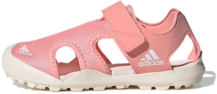 (Youth) adidas Terrex Captain Toey K Velcro Outdoor Flat Heel Minimalistic Sports Pink Sandals EF2244 Buy (Youth) adidas Terrex Captain Toey K Velcro Outdoor Flat Heel Minimalistic Sports Pink Sandals EF2244