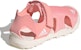 (Youth) adidas Terrex Captain Toey K Velcro Outdoor Flat Heel Minimalistic Sports Pink Sandals EF2244