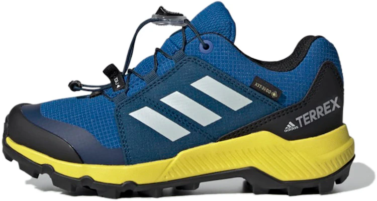 (JR) adidas Terrex GTX K Gore-Tex ''Bleu Gris Jaune'' BC0599 Buy (JR) adidas Terrex GTX K Gore-Tex ''Bleu Gris Jaune'' BC0599