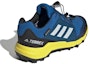 Shop 兒童 adidas Terrex Gore-Tex 登山K 耐磨防滑 低筒戶外功能鞋 藍