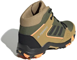 Shop 大童 adidas Hyperhiker K 防滑耐磨 高筒戶外登山鞋 綠黑