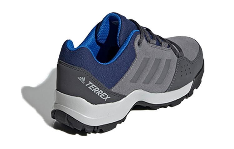 Shop (JR) adidas Terrex Hyperhiker Low Cuir Randonnée Enfant ''Gris Bleu'' EF2535