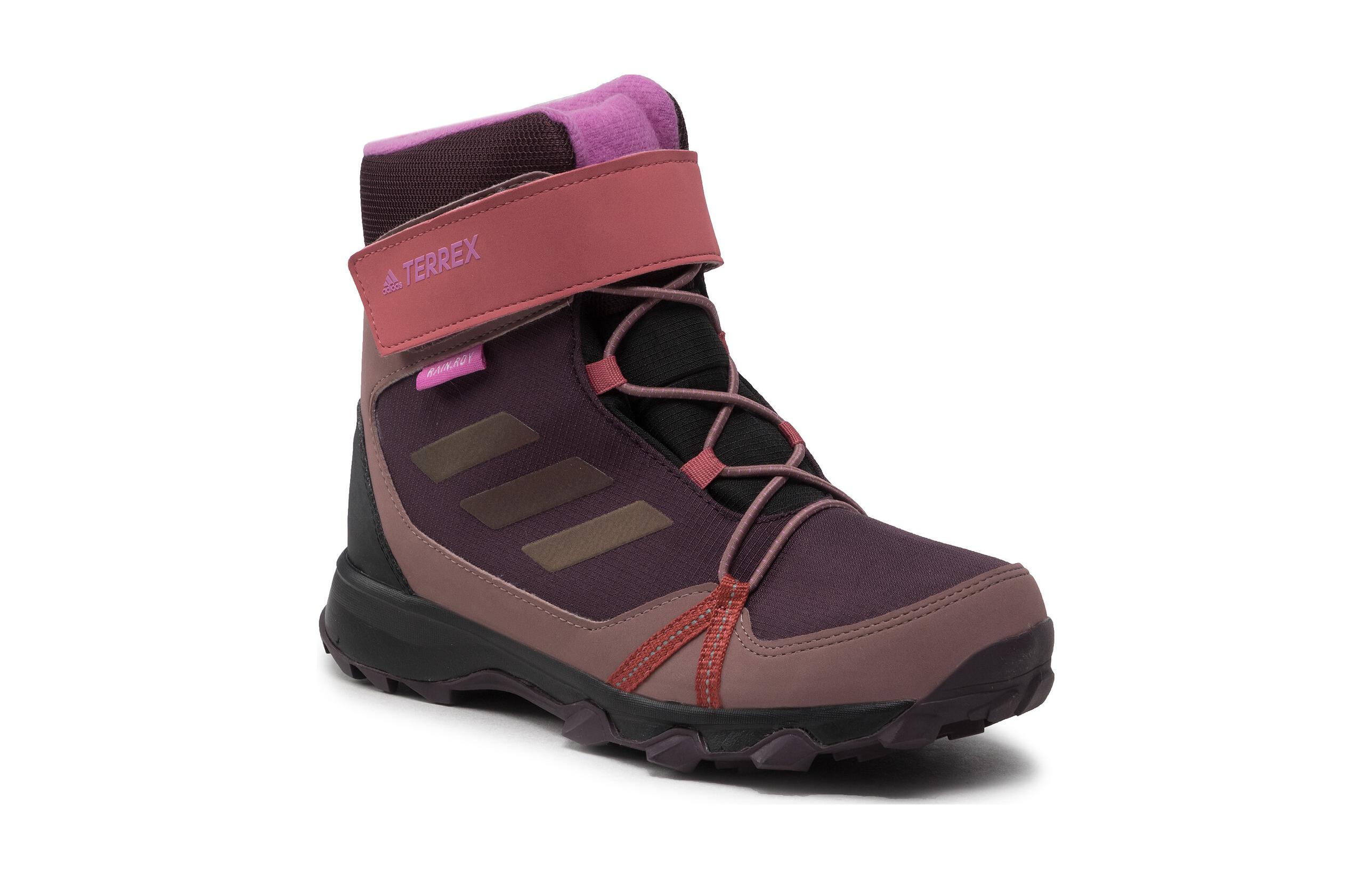 Lookbook (JR) Bota de Invierno adidas Terrex Snow Cold.RDY J 'Shadow Maroon Pulse Lilac' GY6773