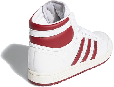 大童 adidas originals Top ten Hi J 高幫 兒童板鞋 白紅 Shop 大童 adidas originals Top ten Hi J 高幫 兒童板鞋 白紅