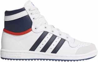 (Youth) adidas Top Ten High J 'White Dark Blue' D74481 (Youth) adidas Top Ten High J 'White Dark Blue' D74481