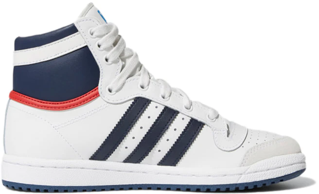 (JR) adidas Top Ten High J ''Wit Donkerblauw'' D74481 Order (JR) adidas Top Ten High J ''Wit Donkerblauw'' D74481