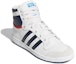 Lookbook (JR) adidas Top Ten High J 'Putih Biru Gelap' D74481