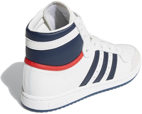 (Youth) adidas Top Ten High J 'White Dark Blue' D74481 Shop (Youth) adidas Top Ten High J 'White Dark Blue' D74481