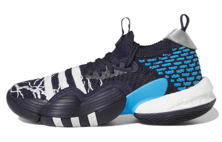 Buy (JR) Sepatu Basket adidas Trae Young 2.0 'Hitam Biru Putih' ID2216