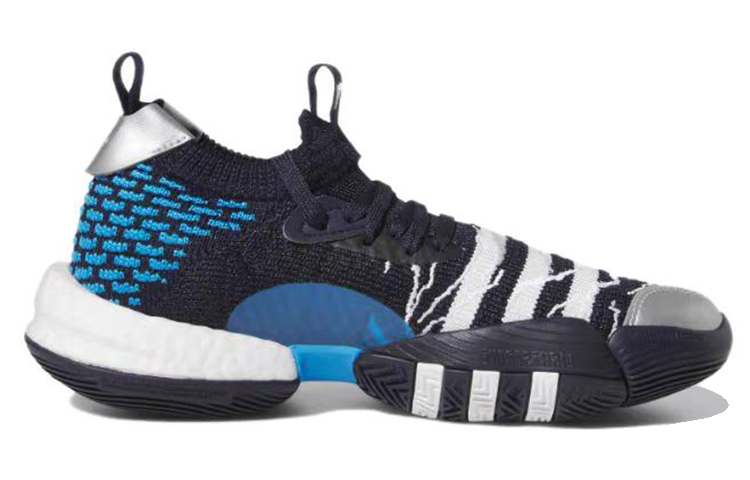 Order (JR) Sepatu Basket adidas Trae Young 2.0 'Hitam Biru Putih' ID2216