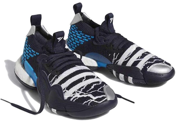 (JR) 아디다스 트레이 영 2.0 농구화 '블랙 블루 화이트' ️ ID2216 Lookbook (JR) 아디다스 트레이 영 2.0 농구화 '블랙 블루 화이트' ️ ID2216