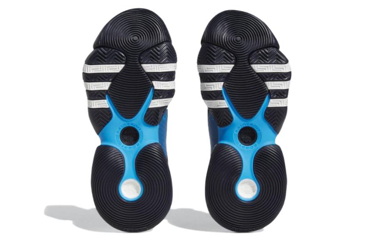 Shop (JR) Sepatu Basket adidas Trae Young 2.0 'Hitam Biru Putih' ID2216