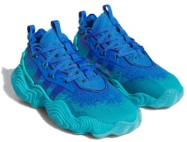 (JR) adidas Trae Young 3 J 'Lucid Cyan' Biru Muda IF2115 Lookbook (JR) adidas Trae Young 3 J 'Lucid Cyan' Biru Muda IF2115