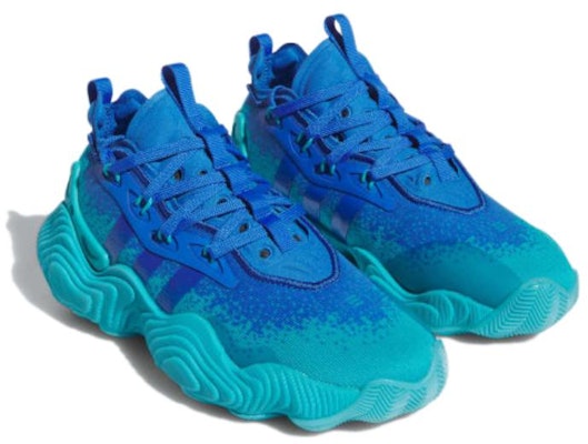 (Youth) adidas Trae Young 3 J 'Lucid Cyan' IF2115 Lookbook (Youth) adidas Trae Young 3 J 'Lucid Cyan' IF2115