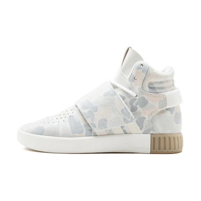 (Youth) adidas Tubular Invader 'White Grey'