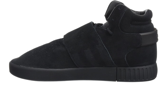 (JR) adidas Tubular Invader Strap J 'Triple Black' Hitam Penuh BB2895 Buy (JR) adidas Tubular Invader Strap J 'Triple Black' Hitam Penuh BB2895
