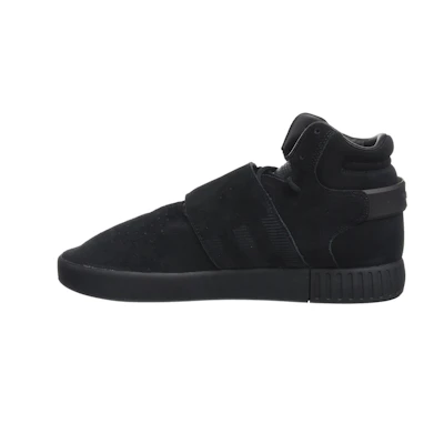 (Youth) adidas Tubular Invader Strap J 'Triple Black'