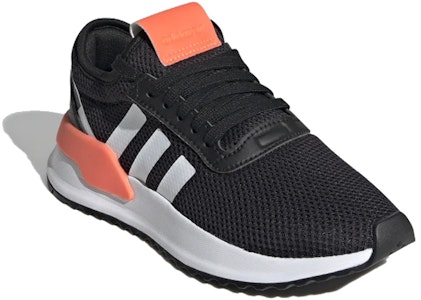 (JR) adidas U_Path J 'Negro Signal Coral' EG3455 Lookbook (JR) adidas U_Path J 'Negro Signal Coral' EG3455