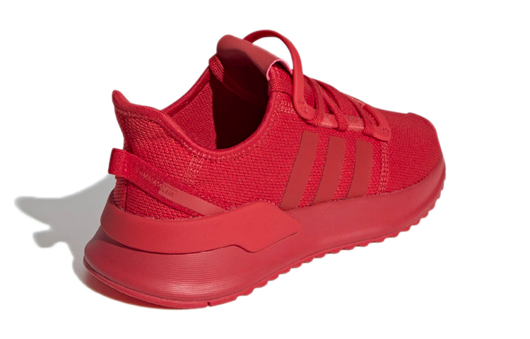 Shop 大童 adidas originals U_Path Run J 舒適透氣 簡約休閒運動鞋 台灣紅