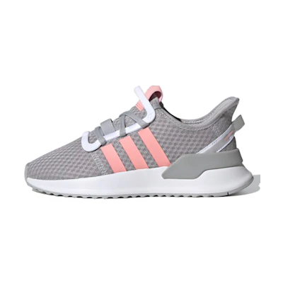 (Youth) adidas U_Path Run J 'Grey Glow Pink'