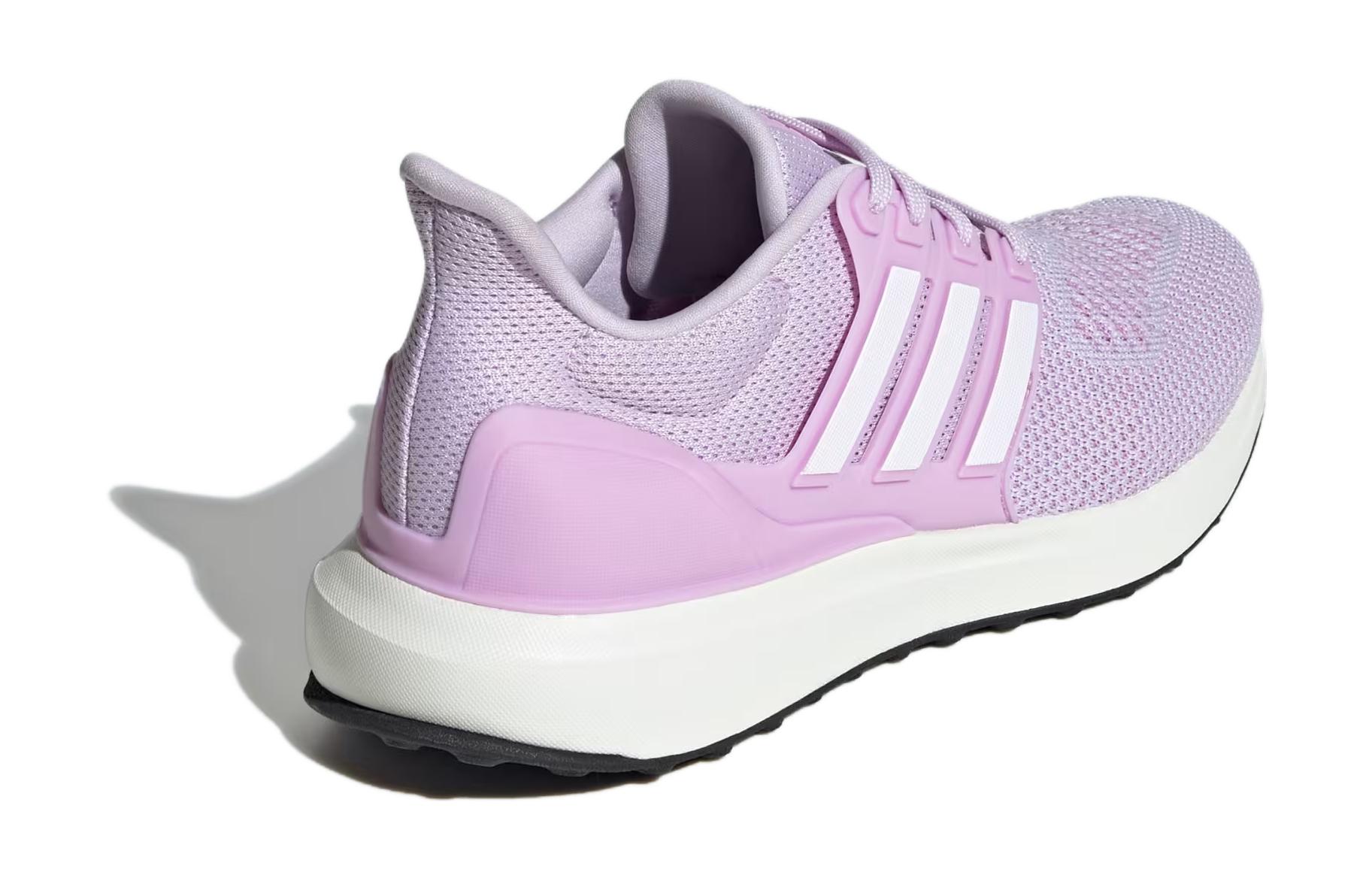 Shop 大童 adidas Ubounce Dna 減震透氣 低幫 兒童跑步鞋 紫白