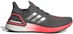 (PS) adidas Ultra Boost 20 J Kelabu/Merah H67629