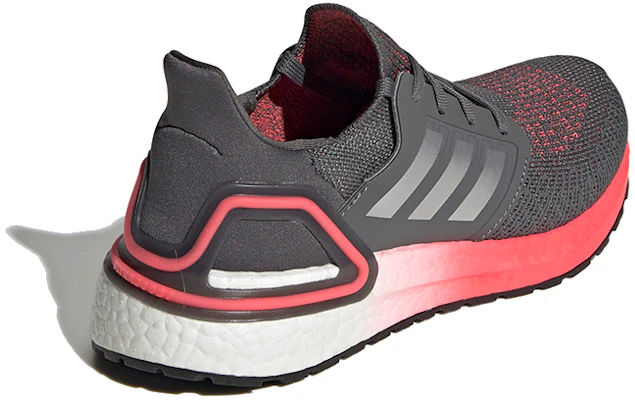 大童款 adidas Ultra Boost 20 J 灰紅 Shop 大童款 adidas Ultra Boost 20 J 灰紅