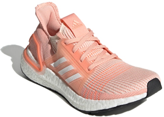 (JR) adidas UltraBoost 19 J 'Linen Glow Pink' Wanita EF0927 Lookbook (JR) adidas UltraBoost 19 J 'Linen Glow Pink' Wanita EF0927