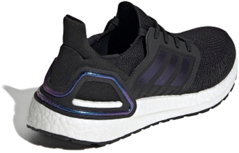 (JR) adidas UltraBoost 20 J 'Hitam Violet Metalik' EG4861 Lookbook (JR) adidas UltraBoost 20 J 'Hitam Violet Metalik' EG4861