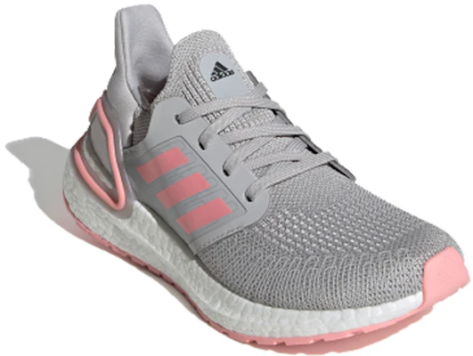 大童 adidas Ultraboost 20 J 灰棕粉 Order 大童 adidas Ultraboost 20 J 灰棕粉