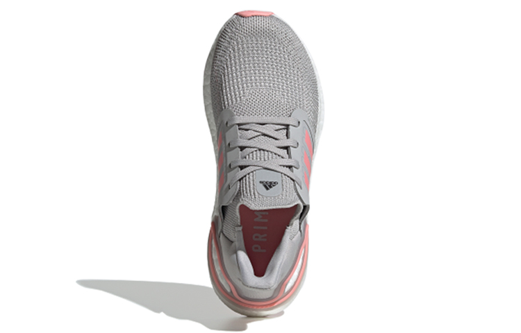 Shop 大童 adidas Ultraboost 20 J 灰棕粉