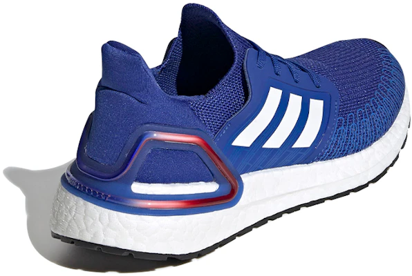 (JR) adidas Ultraboost 20 Junior ''Bleu Royal Blanc Nuage'' EG4860 Shop (JR) adidas Ultraboost 20 Junior ''Bleu Royal Blanc Nuage'' EG4860