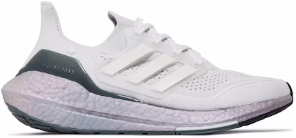 (Youth) adidas UltraBoost 21 J 'Crystal White Silver' FZ2930 (Youth) adidas UltraBoost 21 J 'Crystal White Silver' FZ2930