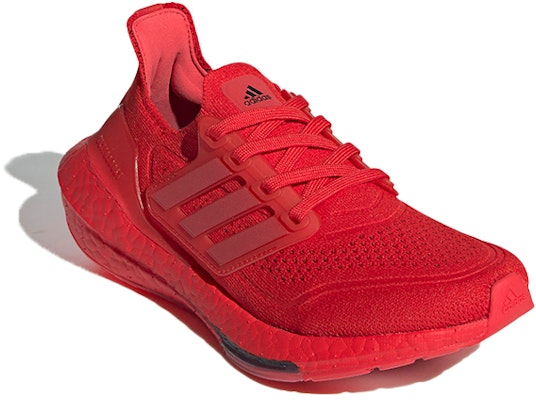 (Youth) adidas UltraBoost 21 J 'Vivid Red' G57466 Lookbook (Youth) adidas UltraBoost 21 J 'Vivid Red' G57466