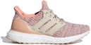 Order (JR) adidas UltraBoost 4.0 J 'Chalk Coral' Wanita Coral Kapur B43513