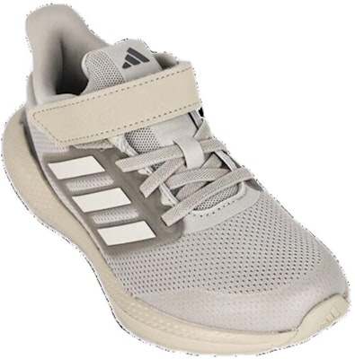 兒童 adidas Ultrabounce 減震輕便 低幫 兒童跑步鞋 白灰 Shop 兒童 adidas Ultrabounce 減震輕便 低幫 兒童跑步鞋 白灰