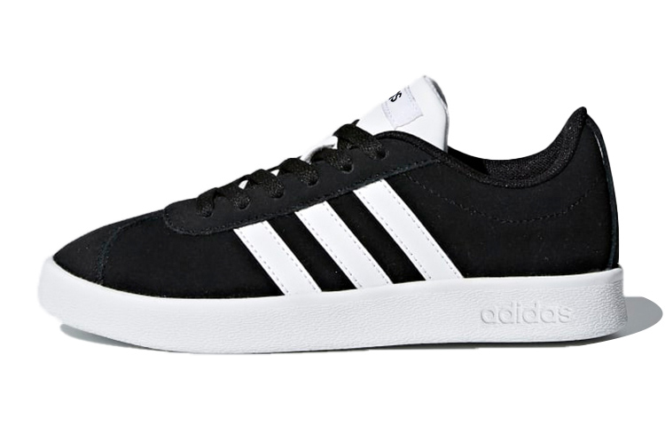(Youth) adidas VL Court 2.0 J 'Black White' DB1827
