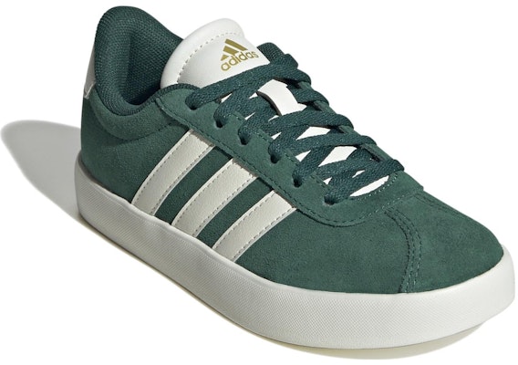 (Youth) adidas VL Court 3.0 'Green Beige Gold' ID6309 Lookbook (Youth) adidas VL Court 3.0 'Green Beige Gold' ID6309