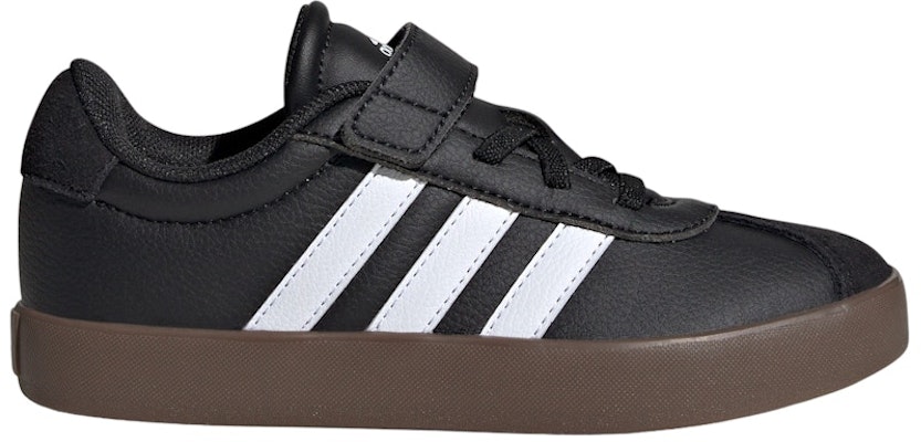 (Youth) adidas VL Court 3.0 EL J 'Black White Gum' ID9154 Buy (Youth) adidas VL Court 3.0 EL J 'Black White Gum' ID9154