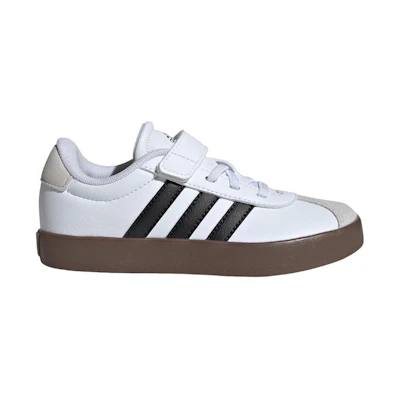 (Youth) adidas VL Court 3.0 EL J 'White Black Gum'