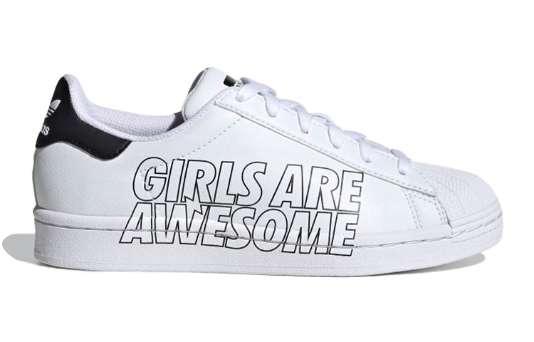 (Youth) adidas 032c Girls Are Awesome Superstar J 'Wordmark' 圖 2