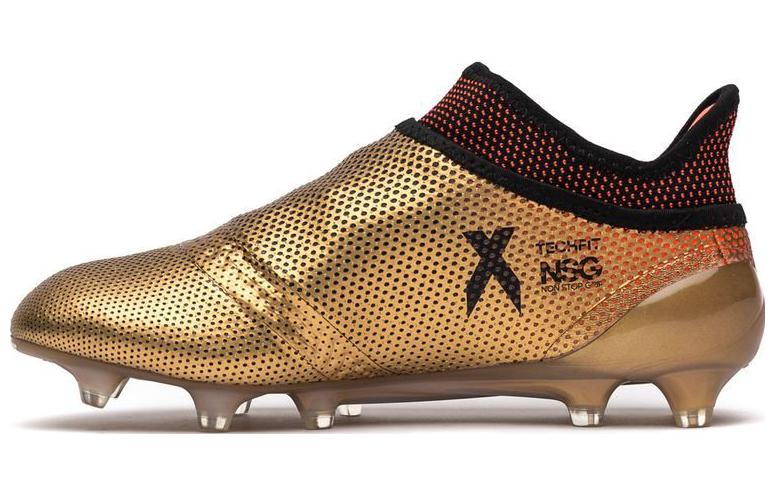 Buy adidas X 17+ FG/AG Skystalker 減震透氣 足球鞋 男款 觸感金金屬漆