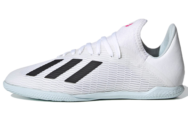 (Youth) adidas X 19.3 Indoor Boots K White/Black/Pink EG7171